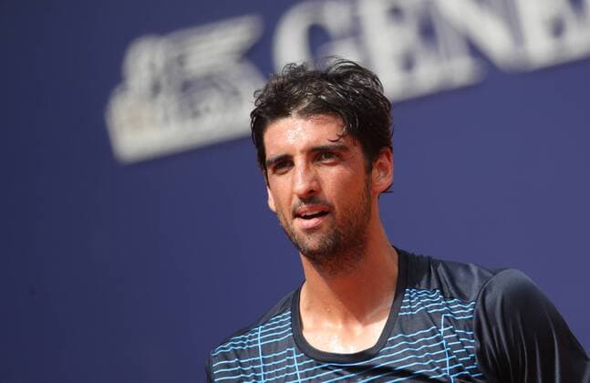 TENNIS - ATP Tennis Herren Generali Open KITZBUEHEL,AUSTRIA,03.AUG.17 - TENNIS - ATP World Tour, Generali Open. Image shows Thomaz Bellucci (BRA). GEPAxpictures xAndreasxPranter