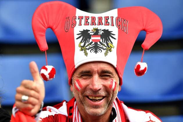 SOCCER - UEFA EURO EM Europameisterschaft Fussball 2017 BREDA,NETHERLANDS,03.AUG.17 - WOMEN SOCCER - UEFA Women s European Championship EM Europameisterschaft 2017, semifinal, Denmark vs Austria. Image shows a fan. GEPAxpictures xFlorianxErtl