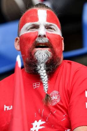 SOCCER - UEFA EURO EM Europameisterschaft Fussball 2017 BREDA,NETHERLANDS,03.AUG.17 - WOMEN SOCCER - UEFA Women s European Championship EM Europameisterschaft 2017, semifinal, Denmark vs Austria. Image shows a fan. GEPAxpictures xFlorianxErtl