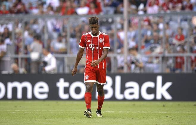 Foto: Kingsley Coman Bayern Fussball-Turnier Audi Cup in München Mi. 02.08.2017 FC Bayern - SSC Neapel 0 - 2 , Spiel um Platz 3