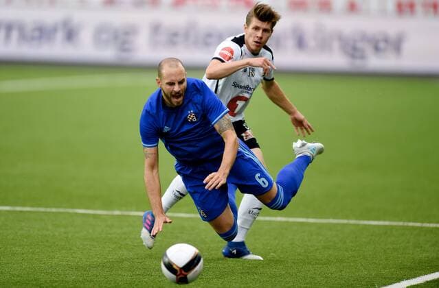 Fotball , 3. august 2017 , Europa League , Qual. Odd - Dinamo Zagreb 0-0 Jan Lecjaks , DZ Riku Riski , Odd 