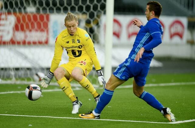 Fotball , 3. august 2017 , Europa League , Qual. Odd - Dinamo Zagreb 0-0 Sondre Rossbach , Odd 