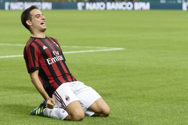Db Milano 03 08 2017 - Europa League Milan-Craiova foto Daniele Byffa Image nella foto: esultanza gol Giacomo Bonaventura 