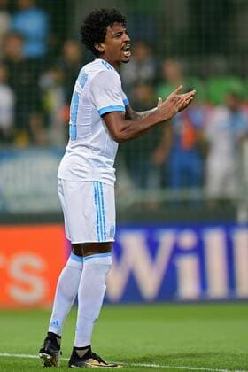 Luis Gustavo midfielder of OM FOOTBALL : Ostende vs Marseille - Europa League - 03 08 2017 PhotoNews Panoramic  775014732