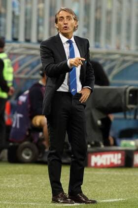 FC Zenit v FC Bnei Yehuda. UEFA Europa League 2017 2018. Third qualifying round. Roberto Mancini. Head coach of FC Zenit Roberto Mancini. AlexanderxKulebyakin 