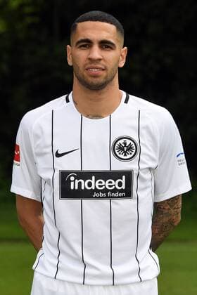 04.08.2017, xjhx, Fussball 1.Bundesliga, Eintracht Frankfurt Fototermin, Fußball, GER 1.BL Porträttermin 2017 2018, emonline, Gonzales Omar Mascarell (Eintracht Frankfurt) Frankfurt am Main