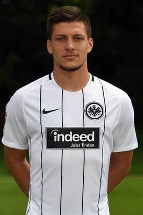 04.08.2017, xjhx, Fussball 1.Bundesliga, Eintracht Frankfurt Fototermin, Fußball, GER 1.BL Porträttermin 2017 2018, emonline, Luka Jovic (Eintracht Frankfurt) Frankfurt am Main