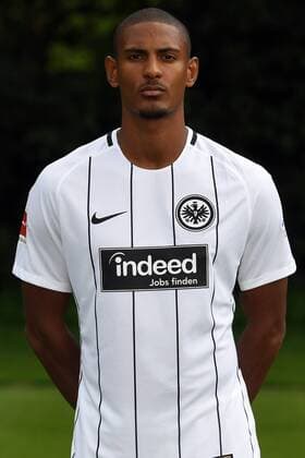 04.08.2017, xjhx, Fussball 1.Bundesliga, Eintracht Frankfurt Fototermin, Fußball, GER 1.BL Porträttermin 2017 2018, emonline, Sebastien Haller (Eintracht Frankfurt) Frankfurt am Main