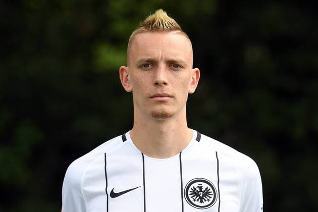 04.08.2017, xjhx, Fussball 1.Bundesliga, Eintracht Frankfurt Fototermin, Fußball, GER 1.BL Porträttermin 2017 2018, emonline, Marius Wolf (Eintracht Frankfurt) Frankfurt am Main