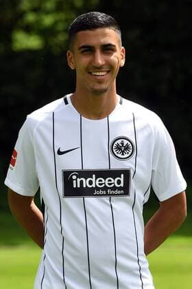 04.08.2017, xjhx, Fussball 1.Bundesliga, Eintracht Frankfurt Fototermin, Fußball, GER 1.BL Porträttermin 2017 2018, emonline, Aymen Aymane Barkok (Eintracht Frankfurt) Frankfurt am Main