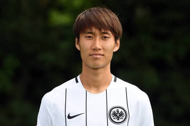 04.08.2017, xjhx, Fussball 1.Bundesliga, Eintracht Frankfurt Fototermin, Fußball, GER 1.BL Porträttermin 2017 2018, emonline, Daichi Kamada (Eintracht Frankfurt) Frankfurt am Main