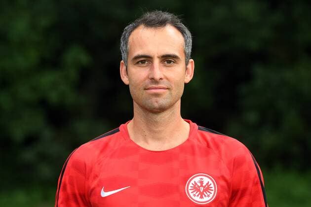 04.08.2017, xjhx, Fussball 1.Bundesliga, Eintracht Frankfurt Fototermin, Fußball, GER 1.BL Porträttermin 2017 2018, emonline, Athletik-Trainer Markus Murrer (Eintracht Frankfurt) Frankfurt am Main
