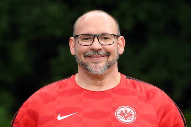 04.08.2017, xjhx, Fussball 1.Bundesliga, Eintracht Frankfurt Fototermin, Fußball, GER 1.BL Porträttermin 2017 2018, emonline, Osteopath Thorsten Ammann (Eintracht Frankfurt) Frankfurt am Main
