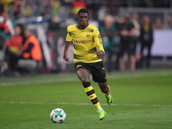 05.08.2017, Fussball GER, Supercup 2017, Finale in Dortmund, Borussia Dortmund - FC Bayern Muenchen, Ousmane Dembele (Borussia Dortmund)