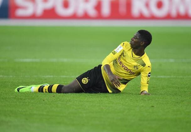 05.08.2017, Fussball GER, Supercup 2017, Finale in Dortmund, Borussia Dortmund - FC Bayern Muenchen, Ousmane Dembele (Borussia Dortmund)