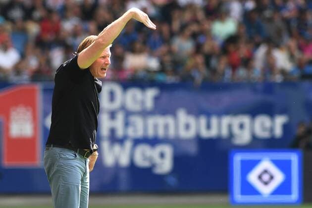 Themen der Woche - SPORT Bilder des Tages - SPORT Fussball Testspiel Hamburger SV - Espanyol Barcelona am 06.08.2017 im Volksparkstadion in Hamburg Markus Gisdol ( Trainer Hamburg ) xPBJPGx