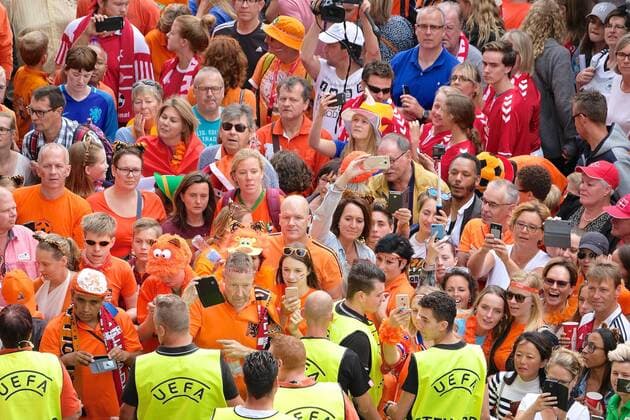 Netherlands v Denmark UEFA Women s Euros 2017 General view of the exterior of the stadium showing fans waiting to enter the stadium pictured ahead of the UEFA Women s Euros 2017 Final match at De Grolsch Veste, Enschede Copyright: xKristianxKanex FIL-10496-0015 UK Newspapers OUT