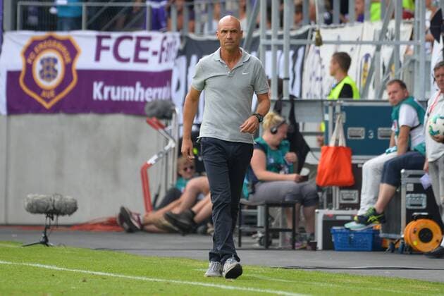 Thomas Letsch (Trainer, FC Erzgebirge Aue), FC Erzgebirge Aue vs. Fortuna Duesseldorf, Fussball, 2. Bundesliga, 06.08.2017, Aue Copyright: xBertxHarzer xEibner-Pressefotox EP_bhr