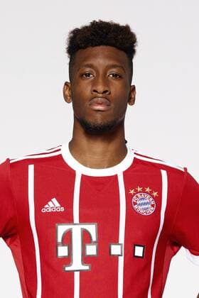 FUSSBALL 1. BUNDESLIGA SAISON 2017 2018 08.08.2017 Fototermin beim FC Bayern Muenchen: Kingsley Coman Foto: Pressefoto ULMER Pool FC Bayern Muenchen xxNOxMODELxRELEASExx Fussball 1. Bundesliga 2017 2018: Fototermin beim FC Bayern Muenchen