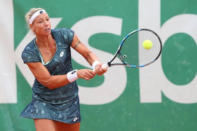 Tereza Mrdeza ( CRO ), 20. boso Ladies Open Hechingen, Damen Tennis, GER, 09.08.2017, Hechingen Copyright: xLangerx xEibner-Pressefotox EP_HLR