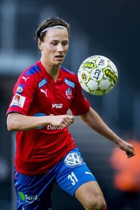 170810 Helsingborgs Alex Timossi Andersson under fotbollsmatchen i Superettan mellan Helsingborg och tvidaberg den 10 augusti 2017 i Helsingborg.  Copyright: LUDVIGxTHUNMAN BB170810LT078