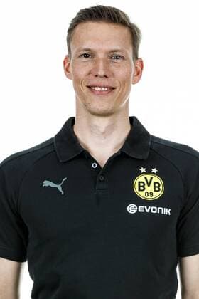Fußball, GER, 1.BL, Porträttermin 2017 2018, Borussia Dortmund, Fitnesstrainer Florian Wangler (Borussia Dortmund)