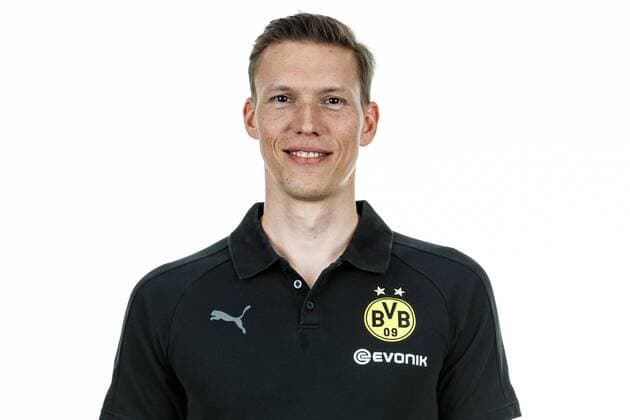 Fußball, GER, 1.BL, Porträttermin 2017 2018, Borussia Dortmund, Fitnesstrainer Florian Wangler (Borussia Dortmund)