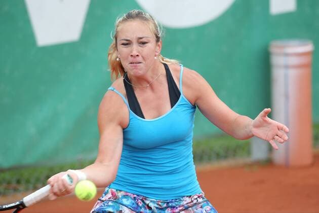 Sofia Shapatava ( GEO ), 20. boso Ladies Open Hechingen, Damen Tennis, GER, 11.08.2017, Hechingen Copyright: xLangerx xEibner-Pressefotox EP_HLR