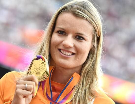 Bilder des Tages - SPORT 12-08-2017 ATLETIEK: IAAF WORLD CHAMPIONSHIPS LONDON 2017: LONDEN huldiging 200 meter Dafne Schippers (NED) Foto: SCS Soenar Chamid xVIxVIxImagesx xSoenarxChamidxsportfotografiexIVx 8458889