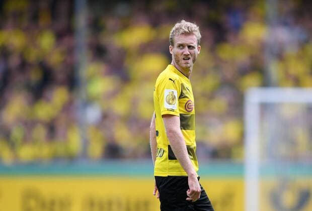 Fussball DFB Pokal 1. runde Saison 2017 2018 in Freiburg FC Rielasingen-Arlen - Borussia Dortmund 12.08.2017 Andre Schuerrle (Borussia Dortmund) Freiburg 