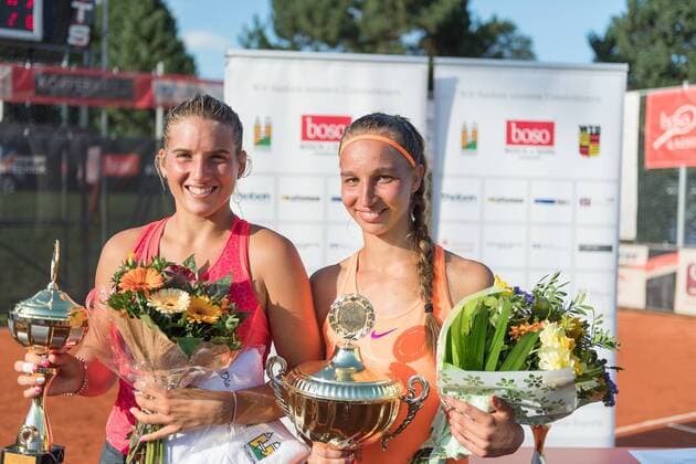 Siegerfoto, boso Ladies Open Hechingen, Einzel, Finale, Tennis, German Masters, Tennis-Club Hechingen, 13.08.2017, Hechingen Copyright: xSaschaxWalther Eibner-Pressefotox BLO