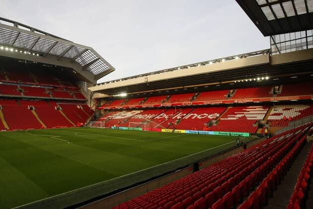 27.12.2016. Anfield, Liverpool, England. EPL Premiership football, Liverpool versus Stoke. A general view of the Anfield Road end of Liverpool s Anfield Stadium before today s game. xAlanxMartinx  ActionPlus11823452