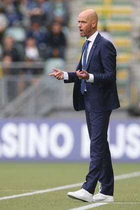 coach Erik ten Hag of FC Utrecht during the Dutch Eredivisie match between ADO Den Haag and FC Utrecht at Kyocera stadium on August 11, 2017 in The Hague, The Netherlands ADO Den Haag v FC Utrecht Dutch Eredivisie 2017 2018 xVIxVIxImagesx xTomxBodexMultimediaxIVx 8481835