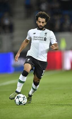 Mohamed Salah FC Liverpool am Ball TSG 1899 Hoffenheim vs FC Liverpool CL Champions League Play Off Qualifikation 15.08.2017 TSG 1899 Hoffenheim vs FC Liverpool