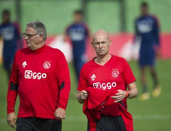 16-08-2017 VOETBAL: TRAINING AJAX: AMSTERDAM Marcel Keizer, trainer Ajax Foto: SCS Michel Utrecht xVIxVIxImagesx xSoenarxChamidxsportfotografiexIVx 8487587