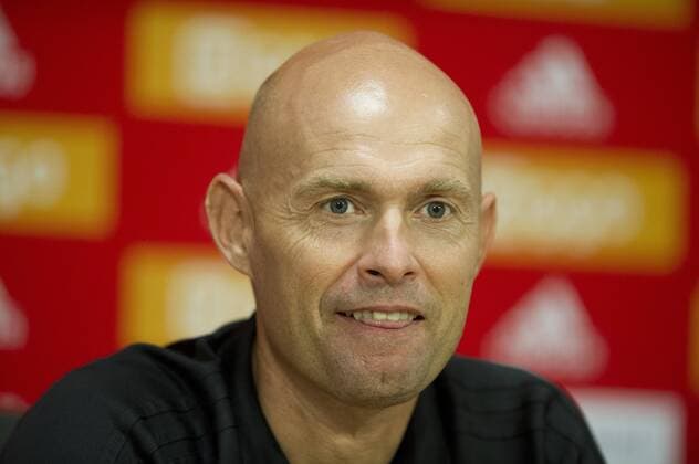 16-08-2017 VOETBAL: PERSCONFERENTIE AJAX: AMSTERDAM Marcel Keizer, trainer Ajax Foto: SCS Michel Utrecht xVIxVIxImagesx xSoenarxChamidxsportfotografiexIVx 8487738