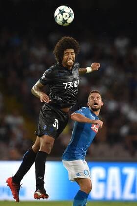 Bilder des Tages - SPORT Dante Nice, Dries Mertens Napoli Napoli 16-08-2017 Stadio San Paolo Napoli - Nice Uefa Champions League 2017 2018 Play Off Foto Andrea Staccioli Insidefoto andreaxstaccioli