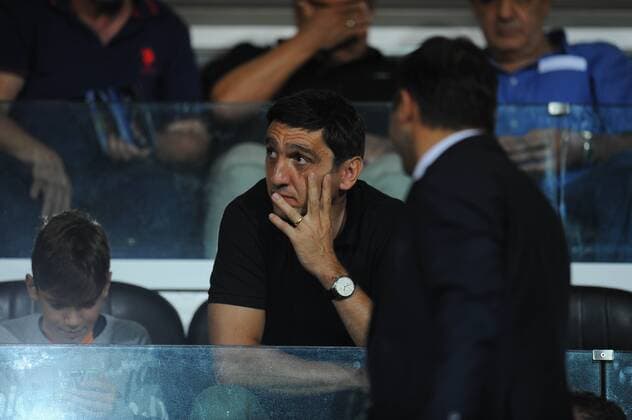Coach Tayfun Korkut during the UEFA Champions League Play Off first leg football match Medipol Basaksehir vs FC Sevilla, on August 16 2017 at the Basaksehir Fatih Terim Stadium in Istanbul , Turkey. 