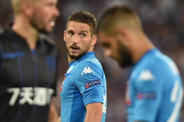 Dries Mertens Napoli Napoli 16-08-2017 Stadio San Paolo Napoli - Nice Uefa Champions League 2017 2018 Play Off Foto Andrea Staccioli Insidefoto andreaxstaccioli