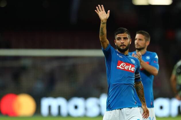 Lorenzo Insigne Napoli Napoli 16-08-2017 Stadio San Paolo Napoli - Nice Uefa Champions League 2017 2018 Play Off Foto Cesare Purini Insidefoto cesarexpurini