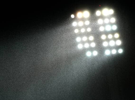 Rain during the UEFA Champions League Play Off first leg football match Medipol Basaksehir vs FC Sevilla, on August 16 2017 at the Basaksehir Fatih Terim Stadium in Istanbul , Turkey. 