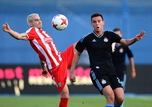 The first match of the playoffs to enter the UEFA Europa League, GNK Dinamo - KF Skenderbeu 17.08.2017., Croatia, Maksimir Stadium, Zagreb - The first match of the playoffs to enter the UEFA Europa League, GNK Dinamo - KF Skenderbeu. Nikola Moro.  MarkoxPrpic PIXSELL
