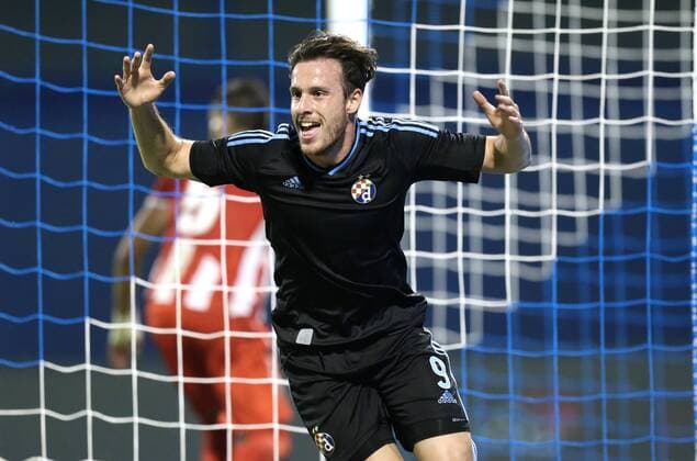 The first match of the playoffs to enter the UEFA Europa League, GNK Dinamo - KF Skenderbeu 17.08.2017., Croatia, Maksimir Stadium, Zagreb - The first match of the playoffs to enter the UEFA Europa League, GNK Dinamo - KF Skenderbeu. Angelo Henriquez.  SanjinxStrukic PIXSELL