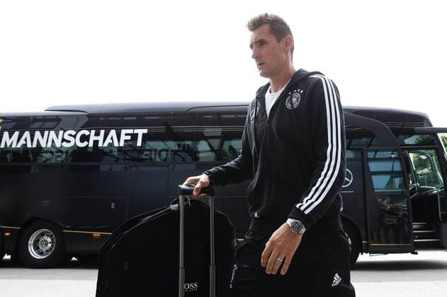 Miroslav Klose (Deutschland) - DFB Nationalmannschaft Ankunft im Teamhotel Novina Hotel Herzo Base in Herzogenaurach - Deutschland, Fussball, Mann, Maenner,08.06.2017