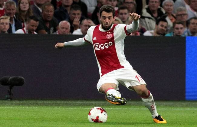 17.08.2017 Amsterdam(Netherlands) Ajax-Rosenborg BK Europa League play off men s football Amin Younes FC Ajax : 