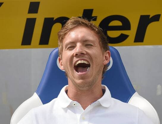 19.08.2017, xhbx, Fussball 1. Bundesliga, TSG 1899 Hoffenheim - Werder Bremen, emspor, v.l. Trainer Julian Nagelsmann (TSG 1899 Hoffenheim) Sinsheim