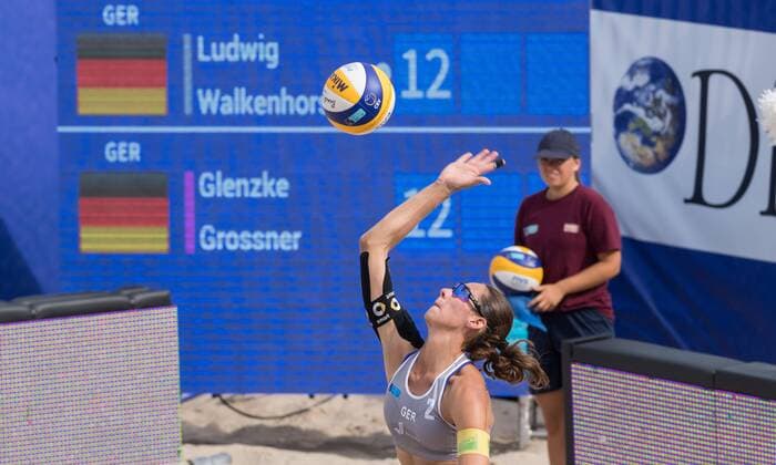 2017 CEV Beach volleyball Beachvolleyball European Championship EM Europameisterschaft Final Jurmala am 19.08.2017 Kira WALKENHORST (GER); 2017 CEV Beach Volleyball European Championship Final Jurmala am 19.08.2017, Jurmala (Lettland). xPWx