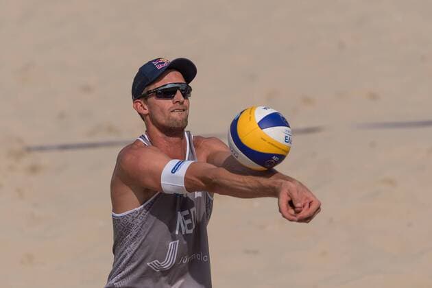2017 CEV Beach volleyball Beachvolleyball European Championship EM Europameisterschaft Final Jurmala am 19.08.2017 Robert MEEUWSEN (NED); 2017 CEV Beach Volleyball European Championship Final Jurmala am 19.08.2017, Jurmala (Lettland). xPWx