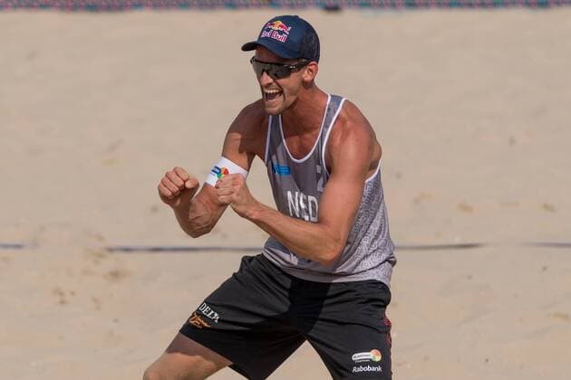 2017 CEV Beach volleyball Beachvolleyball European Championship EM Europameisterschaft Final Jurmala am 19.08.2017 Robert MEEUWSEN (NED); 2017 CEV Beach Volleyball European Championship Final Jurmala am 19.08.2017, Jurmala (Lettland). xPWx