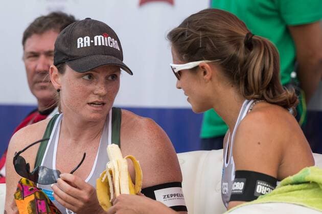 2017 CEV Beach volleyball Beachvolleyball European Championship EM Europameisterschaft Final Jurmala am 19.08.2017 Julia SUDE (GER), Chantal LABOUREUR (GER); 2017 CEV Beach Volleyball European Championship Final Jurmala am 19.08.2017, Jurmala (Lettland). xPWx